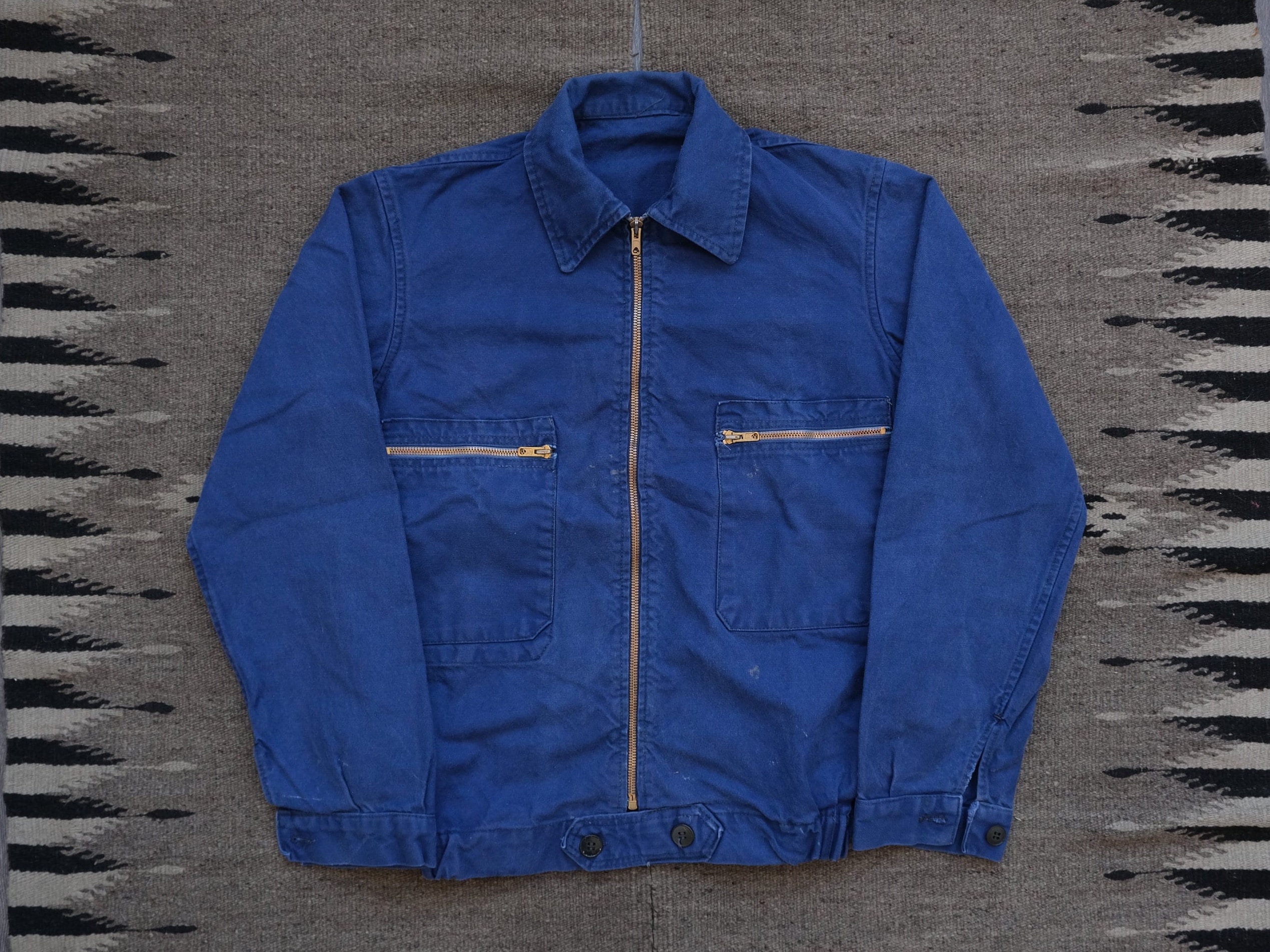 70s EURO VINTAGE FRENCH WORKER ボロジャケット 70's French Worker - Etsy