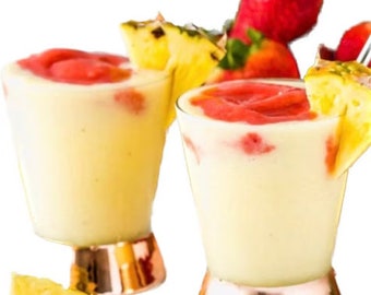 Wildcrafted Sea Moss Gel, Fruit Infused, Pineapple, Mango, Strawberry