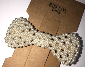 Hand-Tied Pearl Pins