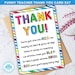 Funny Teacher Appreciation Printable 5x7 Card, Teacher Thank You Card ...