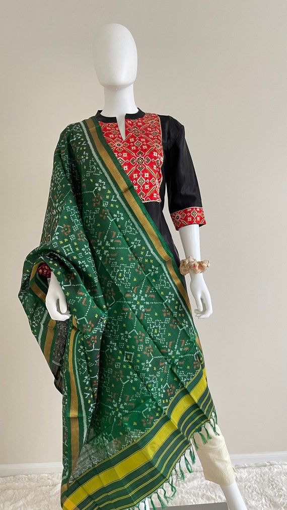 Heritageforu Designer Luxe Silk Kurti