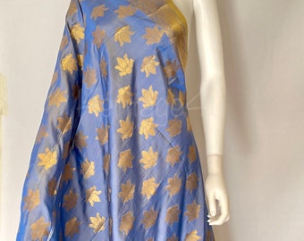 Blue tonal Dupatta