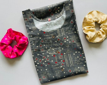 Aztec print Kurti
