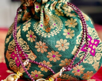 Brocade Potli Etsy
