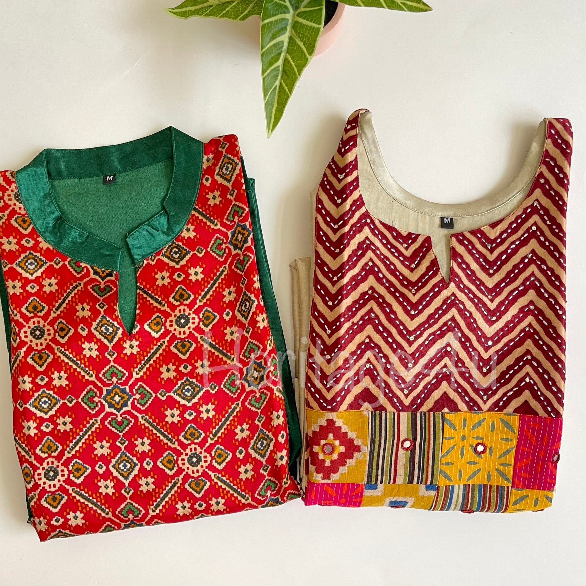 Designer luxe silk kurti
