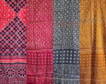 Ajrakh Stole Dupattas