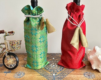 Silk Wine bags