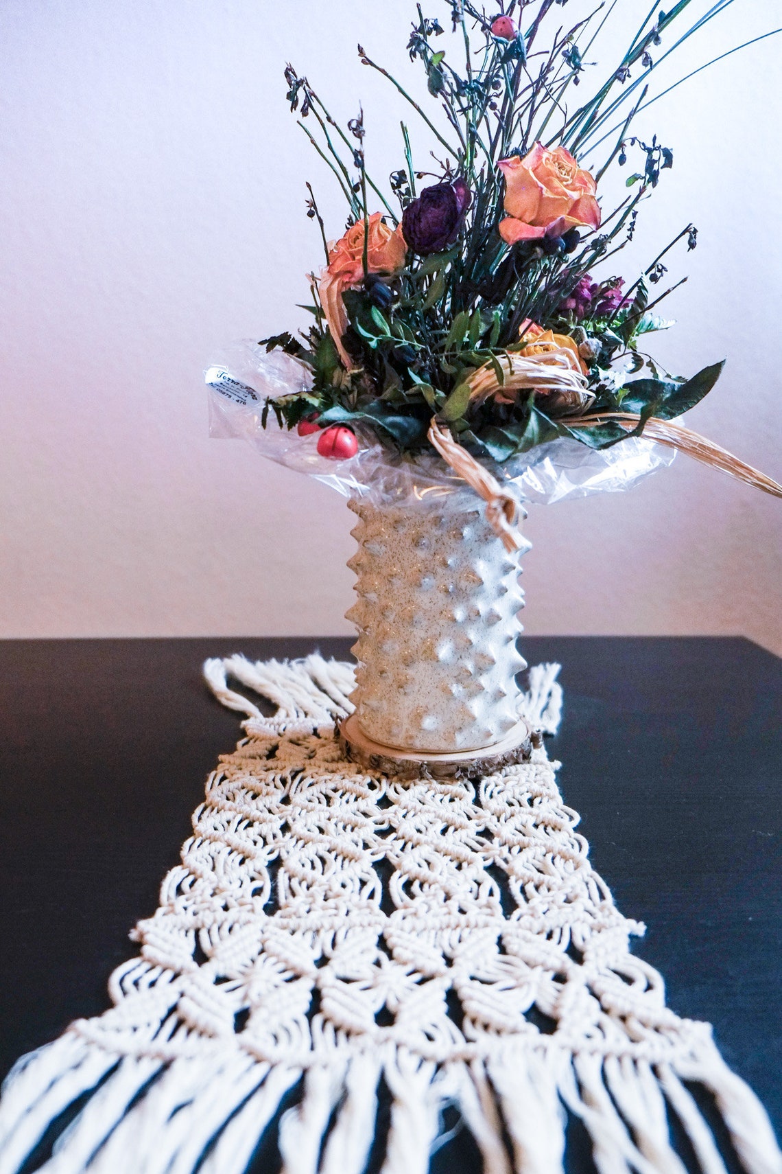 Makramee Tischläufer Tischdecke Dekoration Boho Bohemian | Etsy