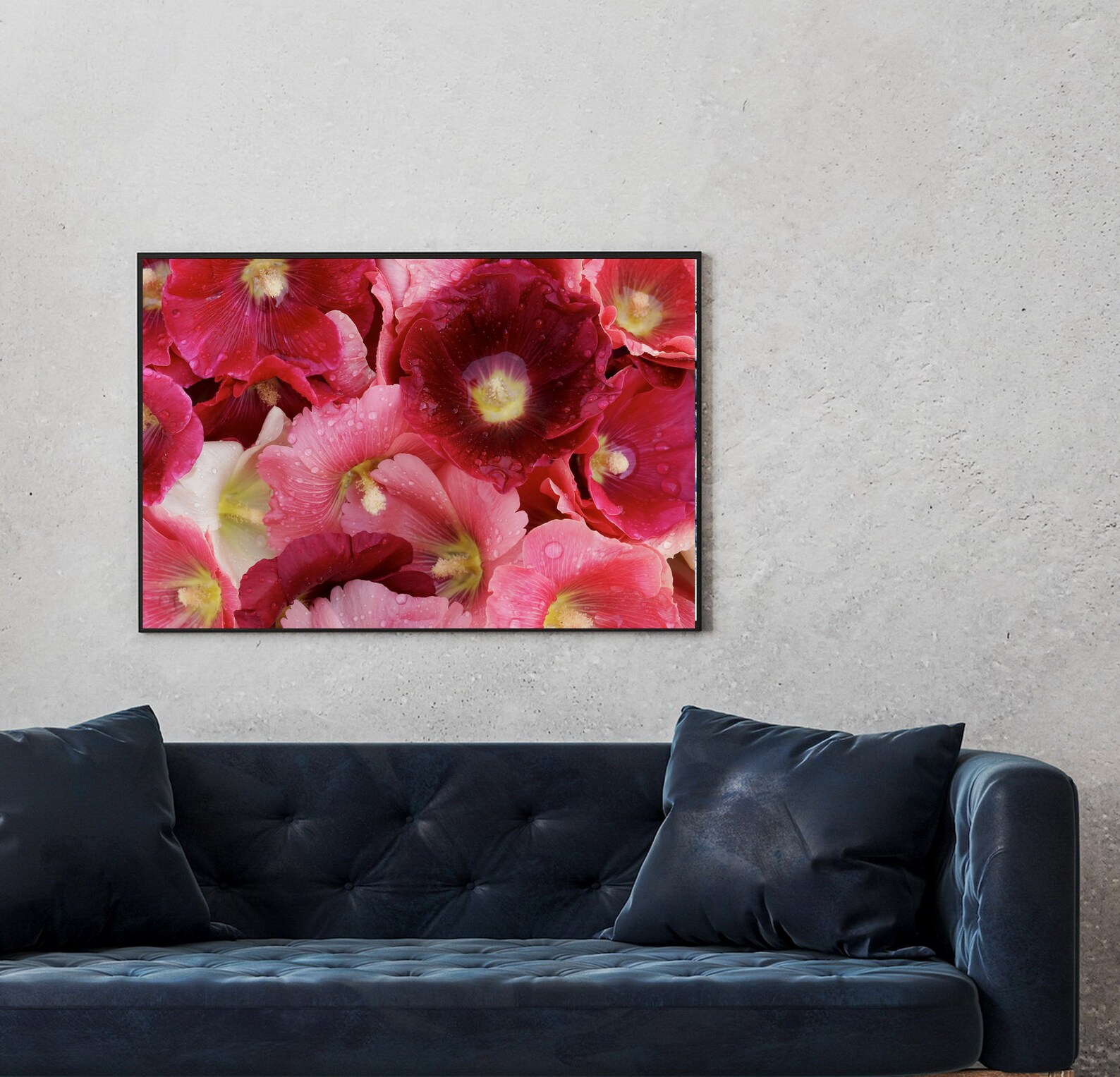 Pink flowers wall art pink flowers photography print pink | Etsy