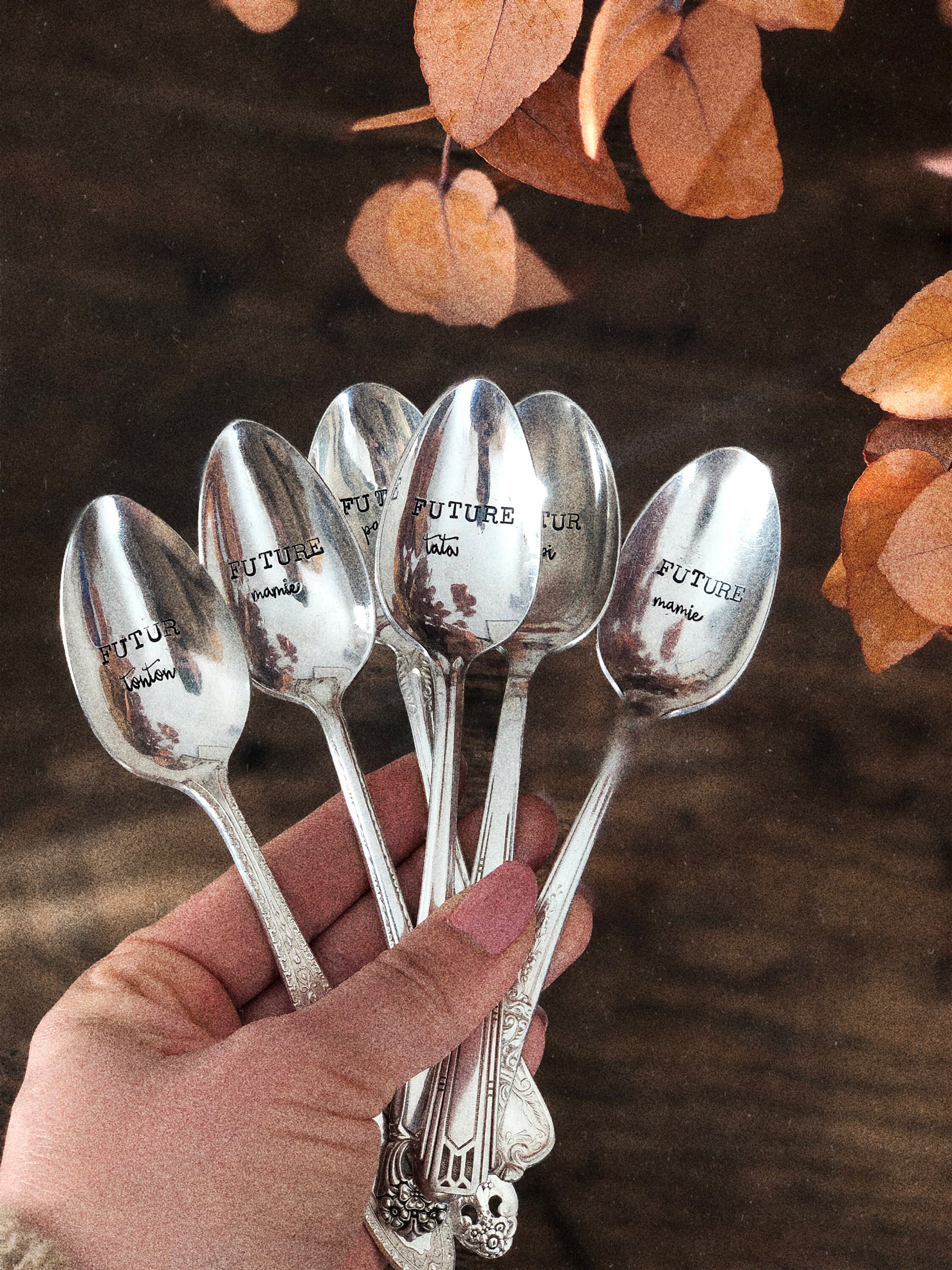 Small customizable engraved spoon Etsy