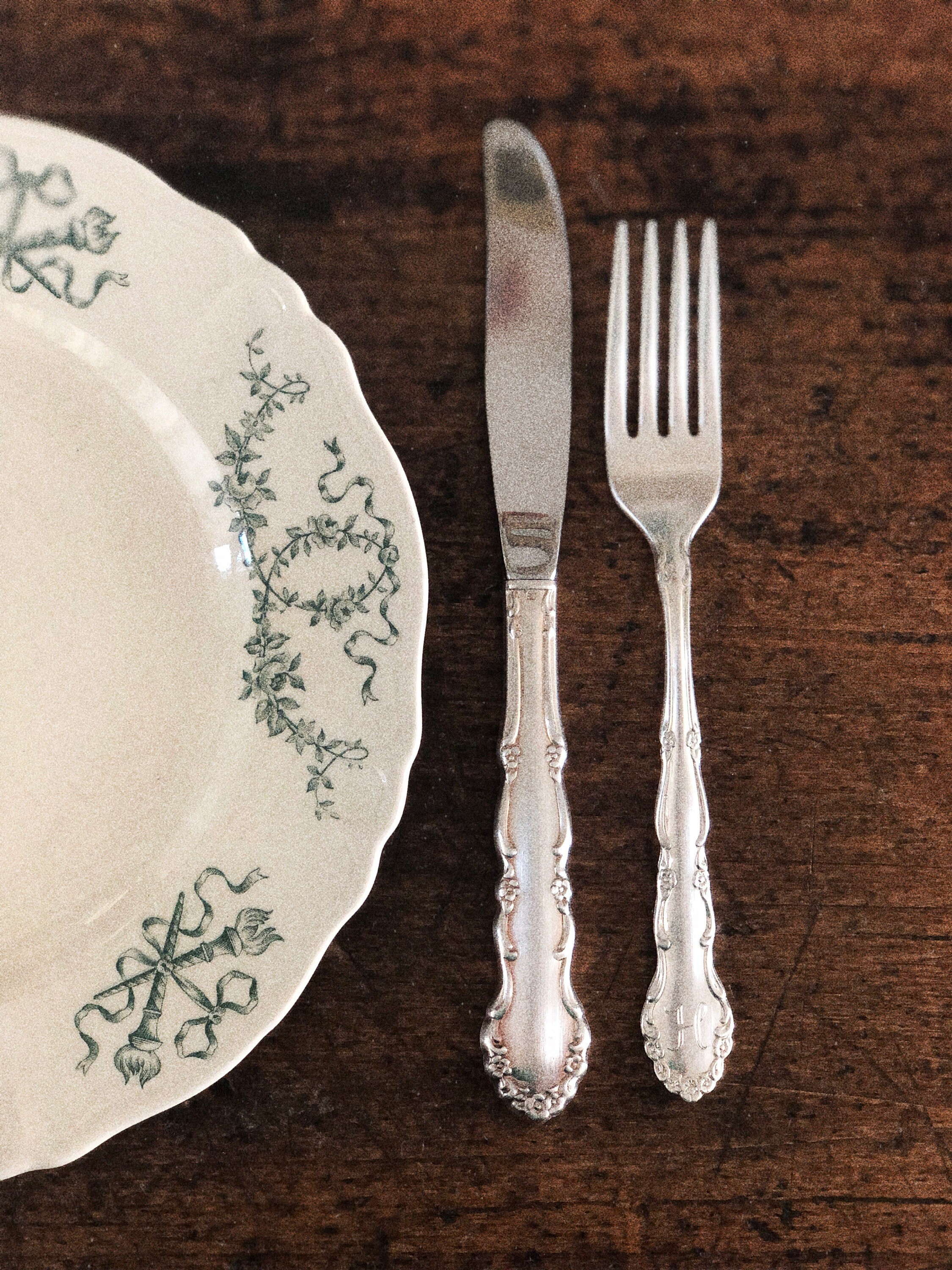 Pair of custom engraved cutlery Etsy