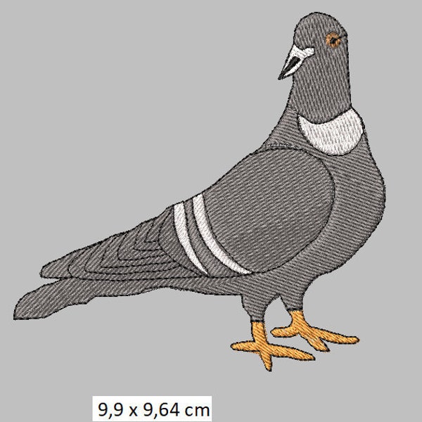 numérique fichier de broderie Pigeon Pigeon