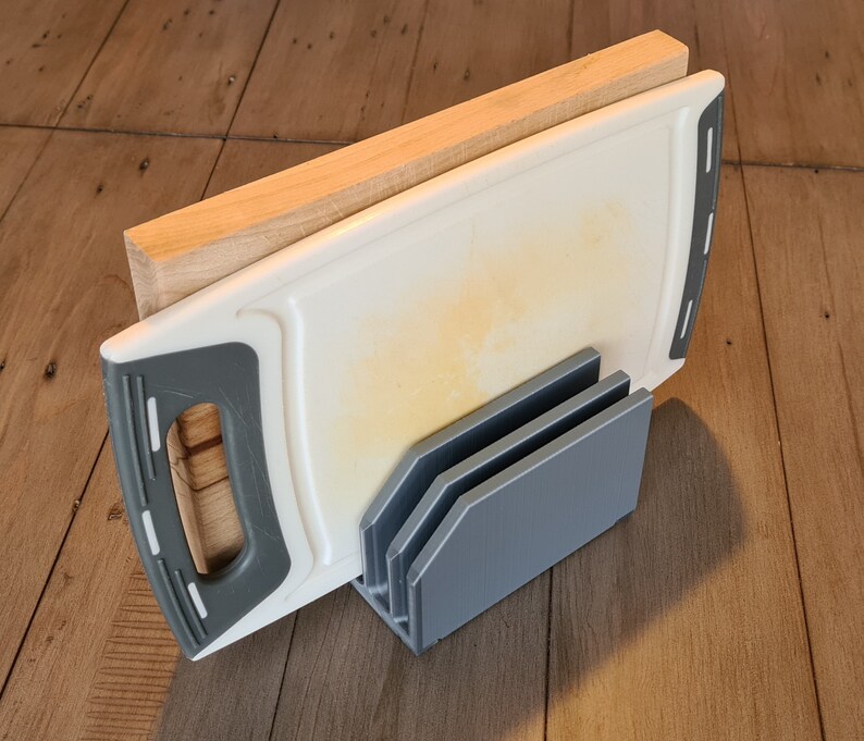 Custom Made Chopping Board Holder, Made to Measure 3D Printed Etsy