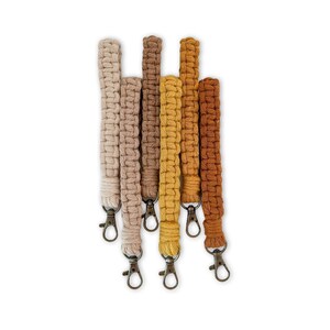 Macrame Wristlet | Macrame Keychain | Macrame Accessories | Gifts For Her