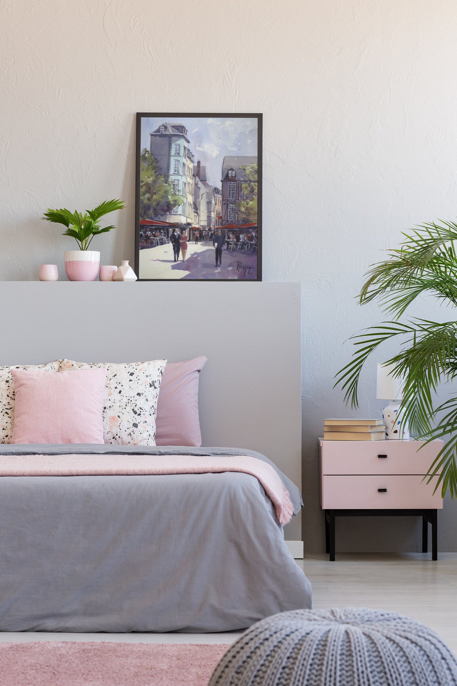 Romantic Artwork for Bedroom Romantic Watercolor Painting Etsy