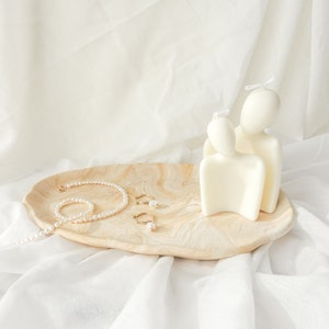 Decorative marble tray "Yara"