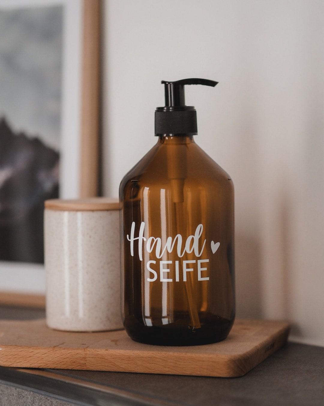 Hoement Wand-Seifenspender Edelstahl - Duschspender Mit Druckfunktion Für Badezimmer