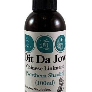 Dit Da Jow Liniment (Northern Shaolin) 100ml with atomiser spray