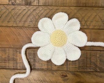 Daisy Curtain Tie Crochet Pattern – PDF