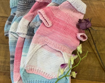 Cat or Small Dog Jumper Knitting Pattern