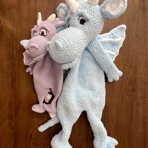 Dragon Snuggler Crochet Pattern