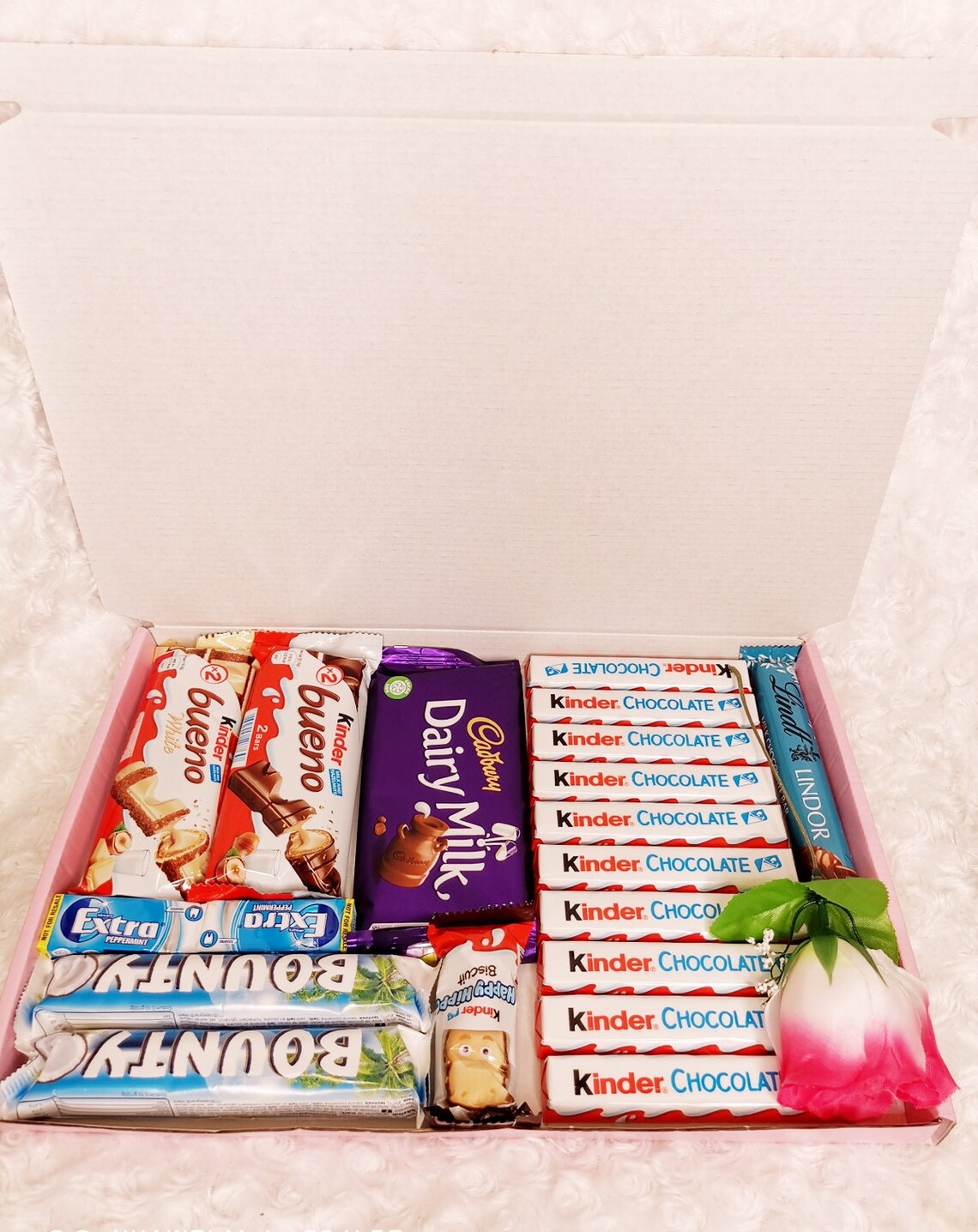 BountyCadburykinderLindtextra gift box with personalised Etsy