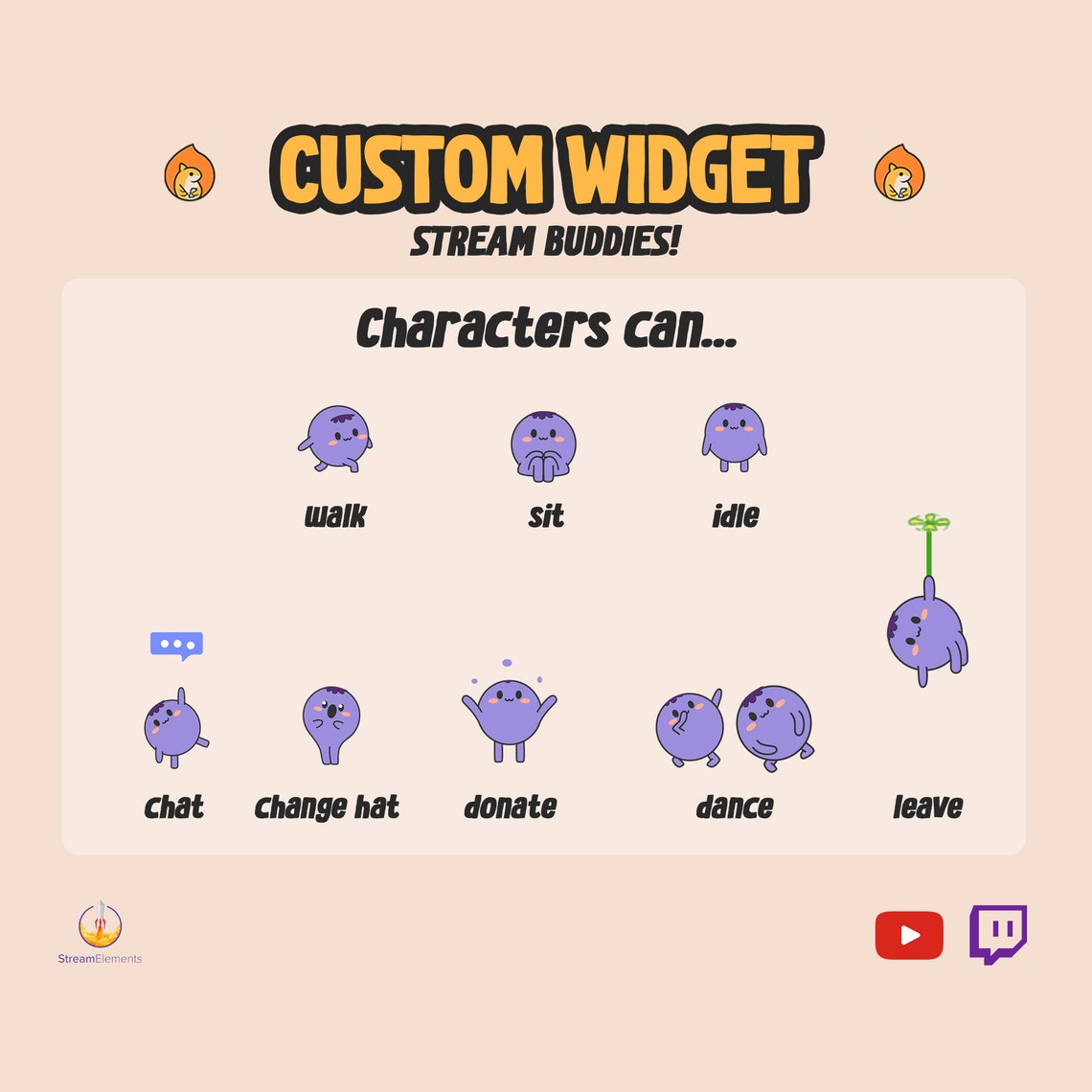 Stream Buddies Twitch Widget - Stream Avatars Like Custom Widget ...
