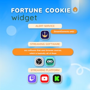 Twitch Fortune Cookie Widget: Channel Point Reward Overlay image 9
