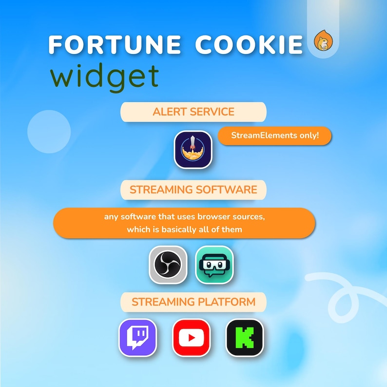 Twitch Fortune Cookie Widget: Channel Point Reward Overlay image 9