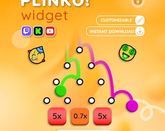 Twitch Plinko Game Widget: StreamElements Loyalty Points