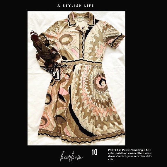 Vintage Emilio Pucci Dress- Perfect PUCCI! Lord a