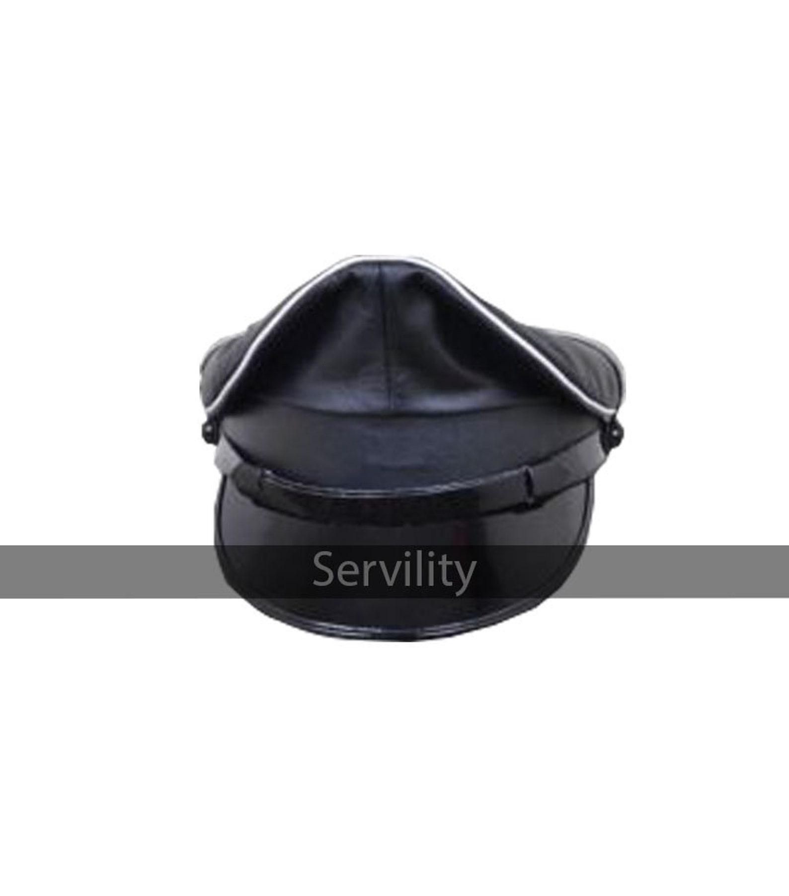 Exquisite Original Soft Leather Biker Army Muir Cap U.S Hat Etsy