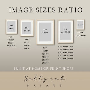 Peut inclure: Un tableau pr&eacute;sentant diff&eacute;rentes tailles et proportions d'images pour l'impression. Le tableau comprend des tailles standard comme 4x5, 3x4, 2x3 et la s&eacute;rie ISO 'A'. Le tableau comprend &eacute;galement les mesures correspondantes en pouces et en centim&egrave;tres.