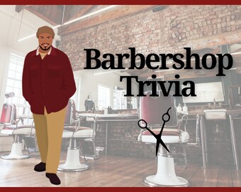 Barbershop Trivia (PDF) | Party Games, Movie Night, Trivia Games, Instant Download, Barbershop, Ice Cube, Black Movies, Black Culture, Games