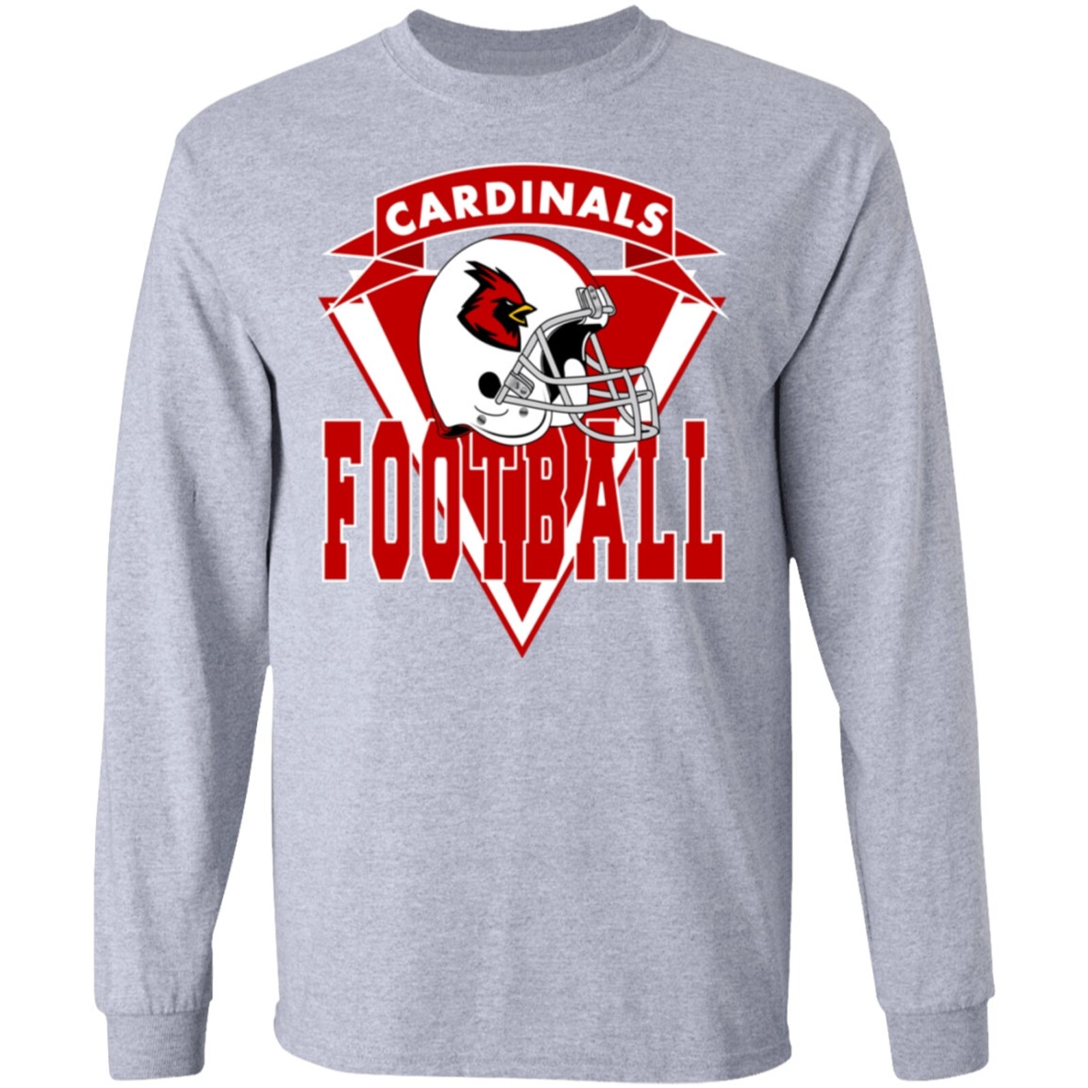 Arizona Cardinals Long Sleeve TShirt Etsy
