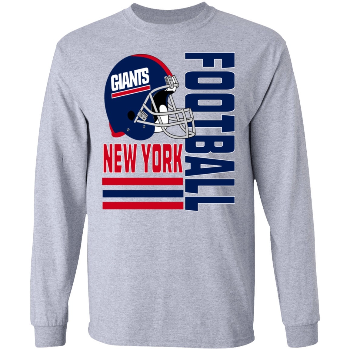 New York Giants Long Sleeve Tshirt Etsy