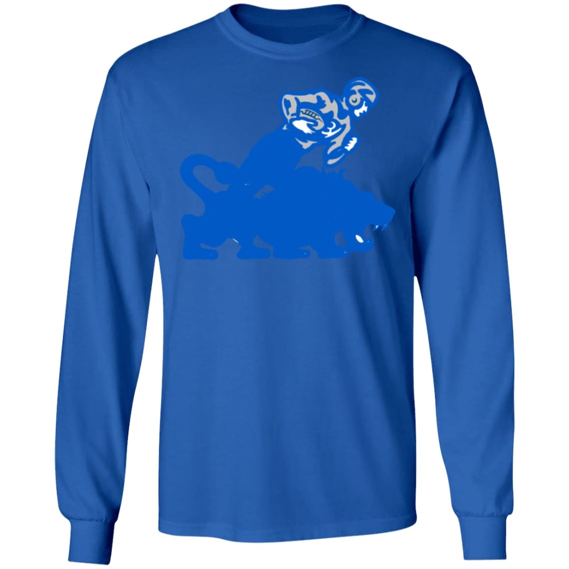 Detroit Lions Long Sleeve T-Shirt | Etsy