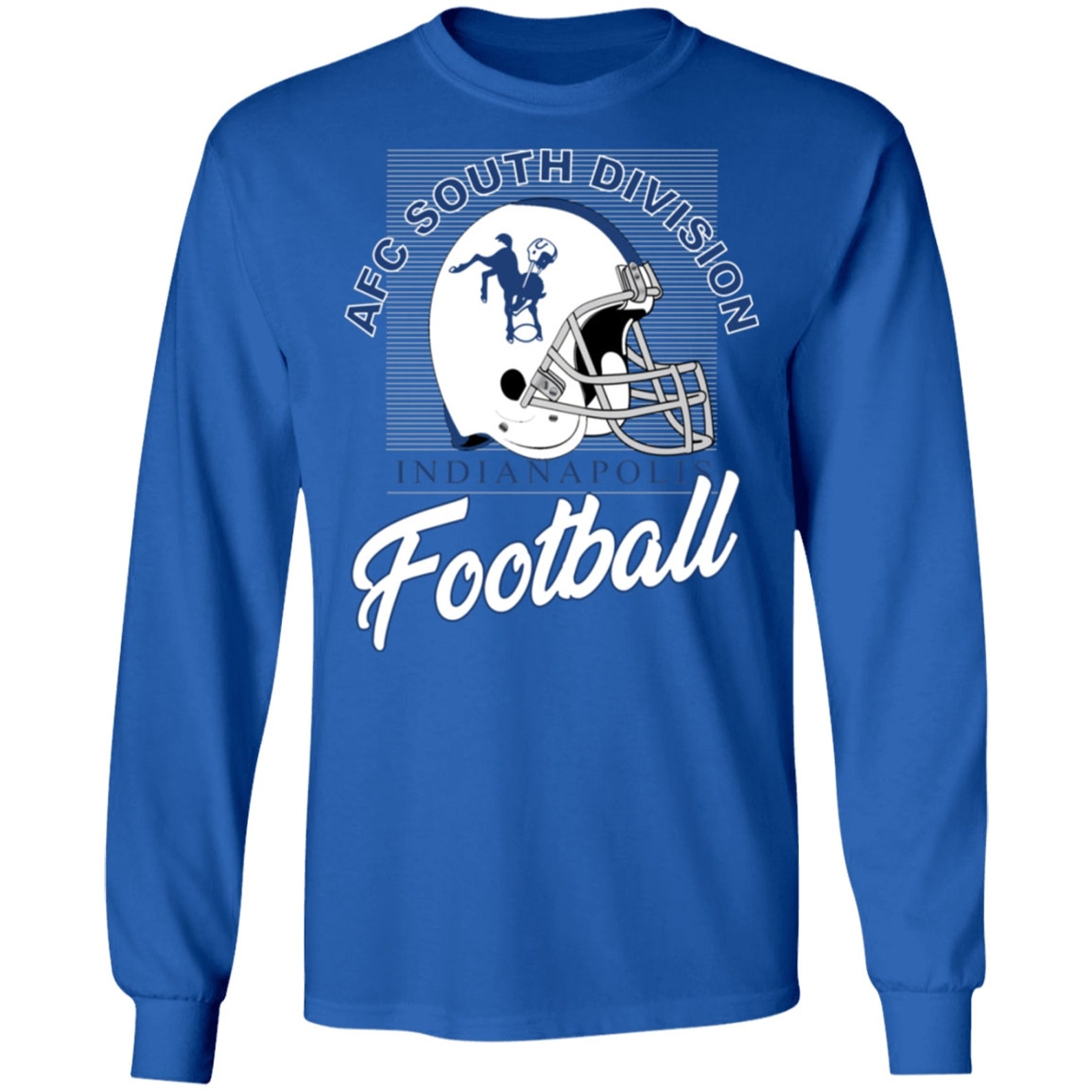 Indianapolis Colts Long Sleeve T-Shirt | Etsy