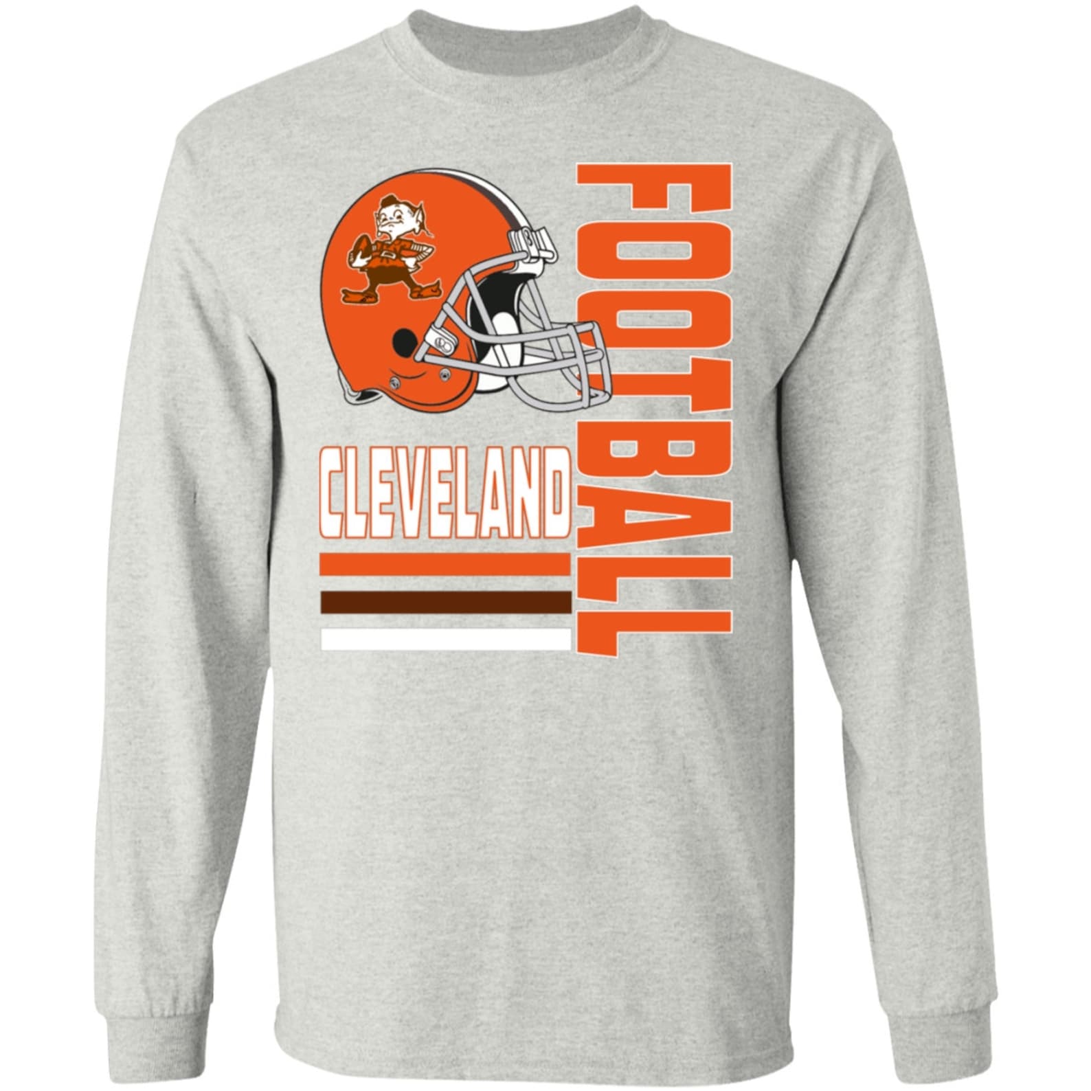 Cleveland Browns Long Sleeve TShirt Etsy