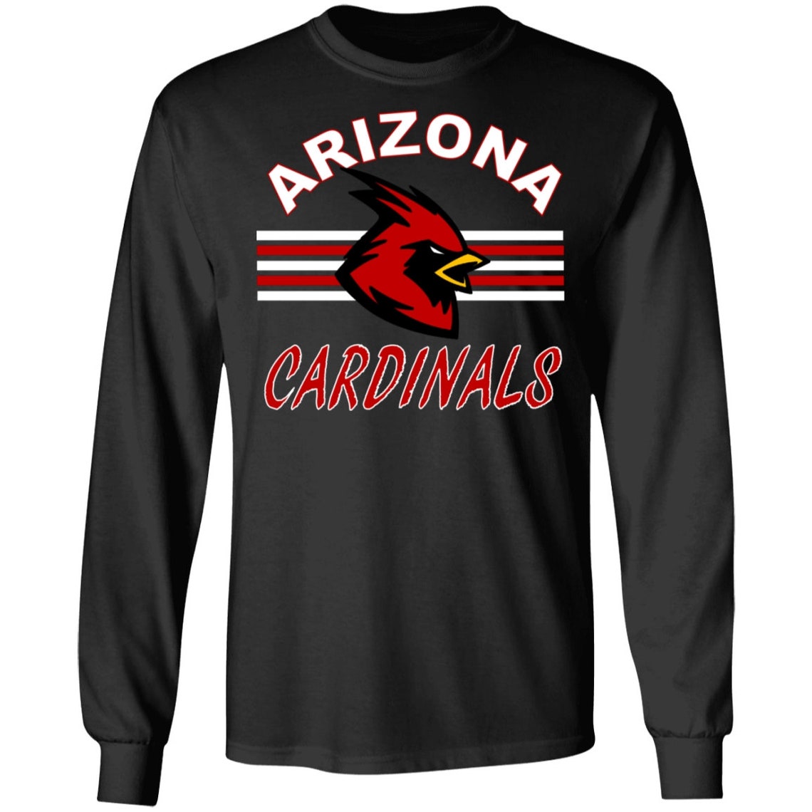 Arizona Cardinals Long Sleeve TShirt Etsy