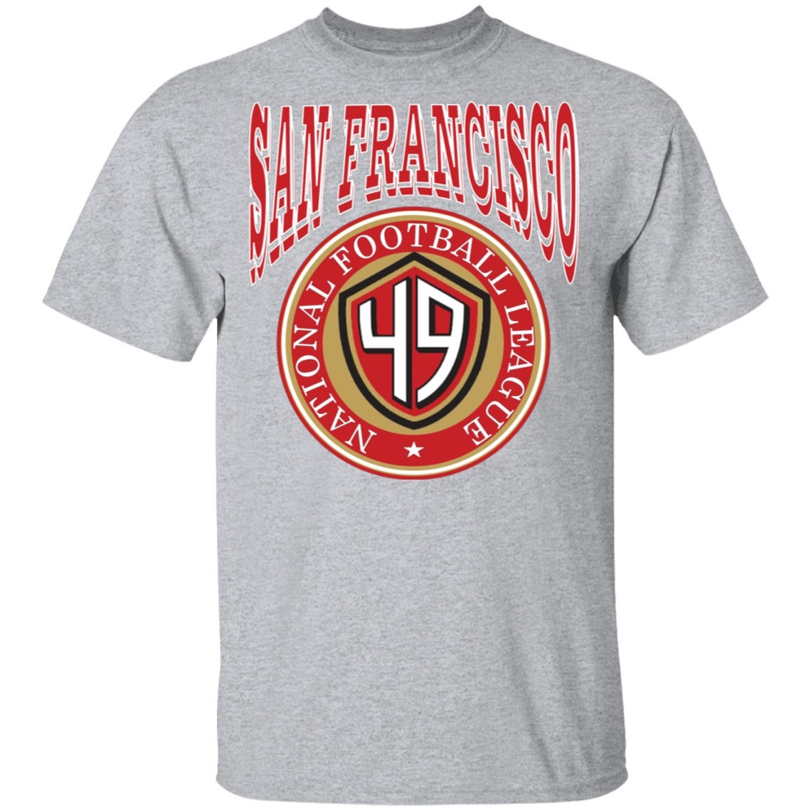 San Francisco 49ers T-Shirt | Etsy