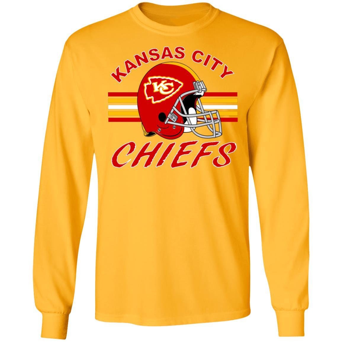 Kansas City Chiefs Long Sleeve TShirt Etsy
