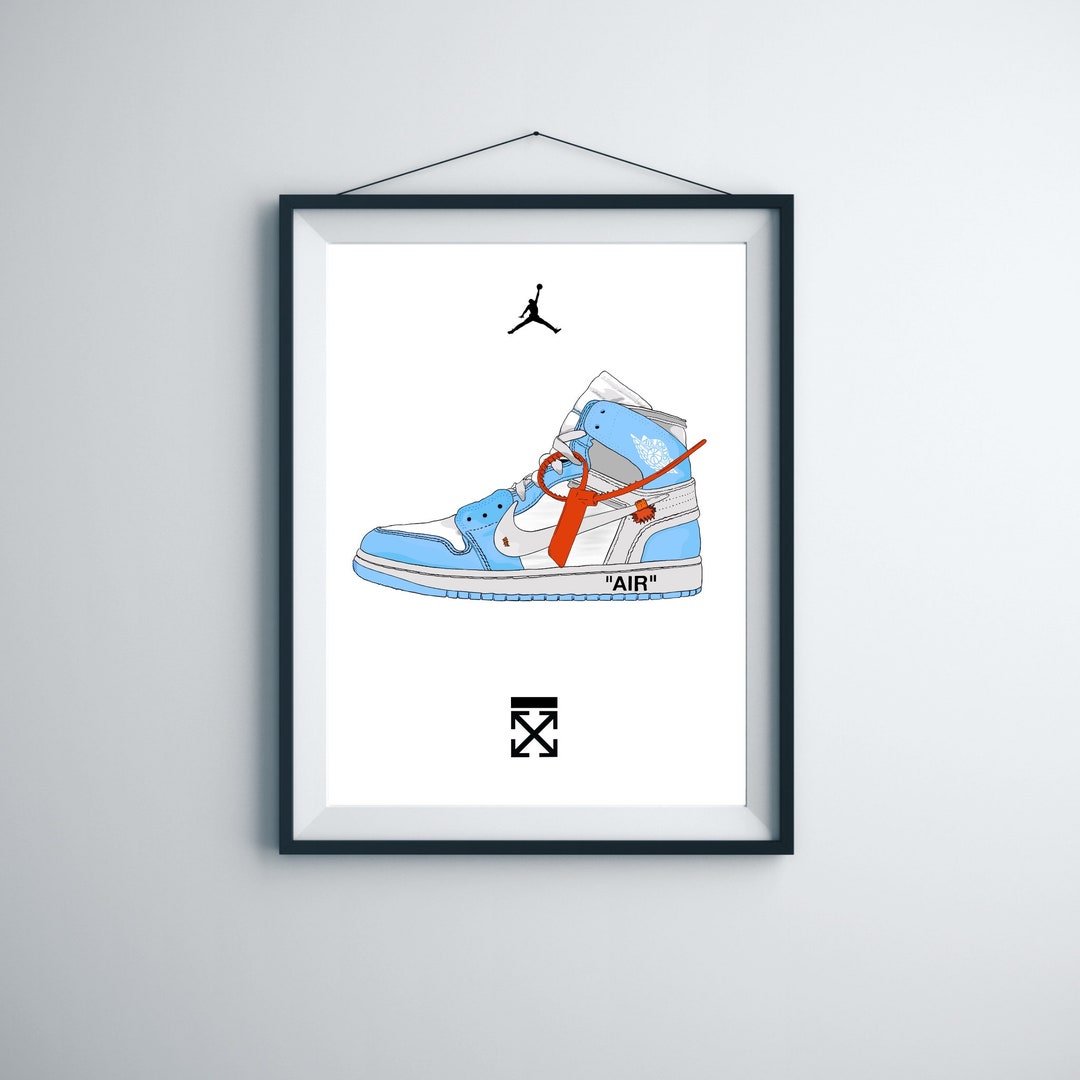 Baby blue off white 1s clearance