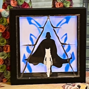 A Different Path 9X9 Lighted Shadow Box