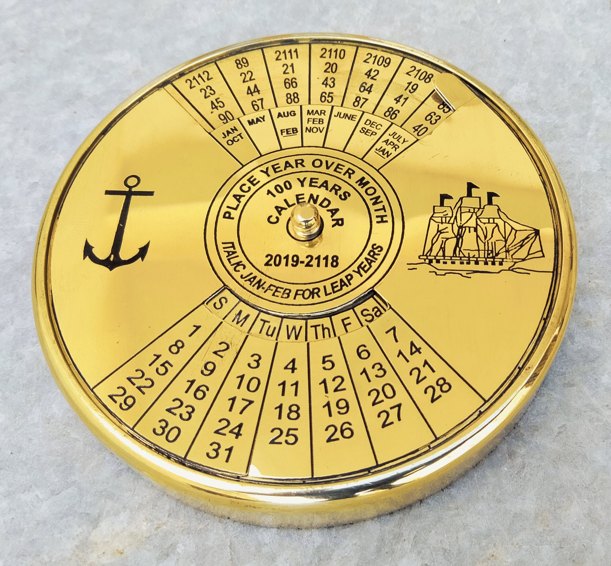 100 Year Calendar - Etsy