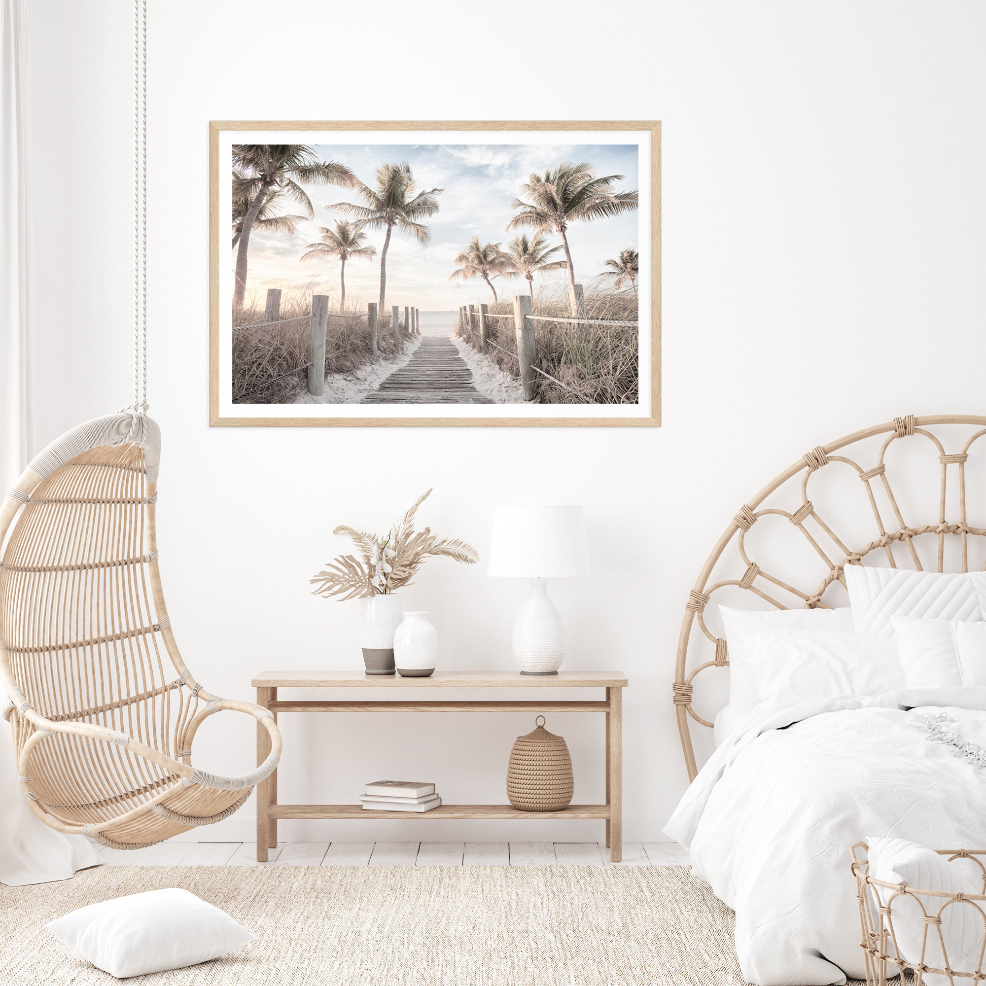 Beach Path Wall Art Print Hamptons Inspired Coastal Art Print Etsy