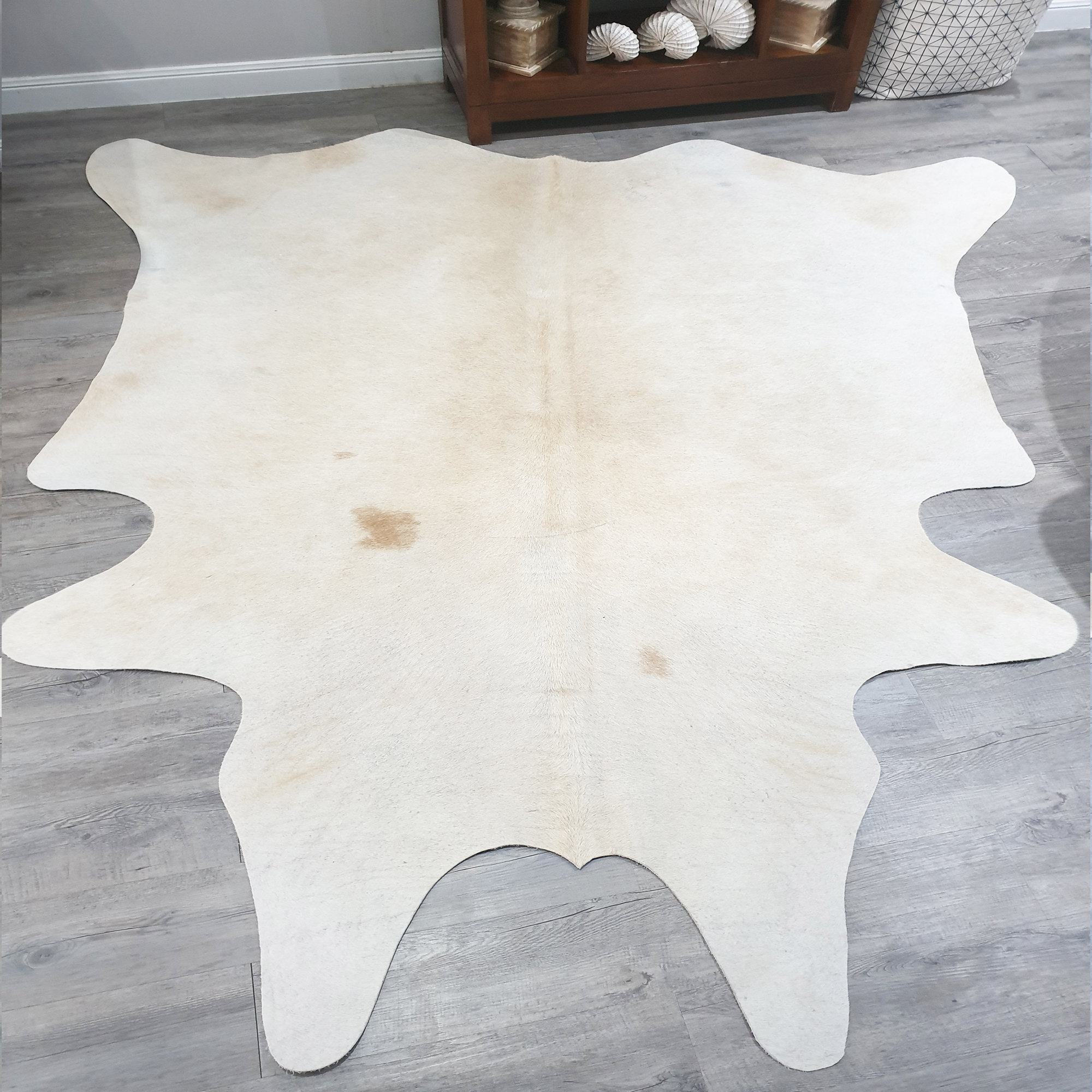 Premium Brazilian Cowhide Rug 2x2m Fawn Cowhide Ivory White Etsy