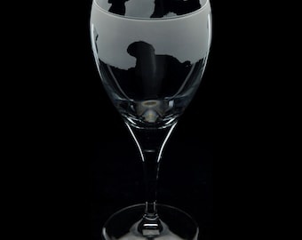 Maltese | Dog Crystal Wine Glass | Engraved | Gift - Present