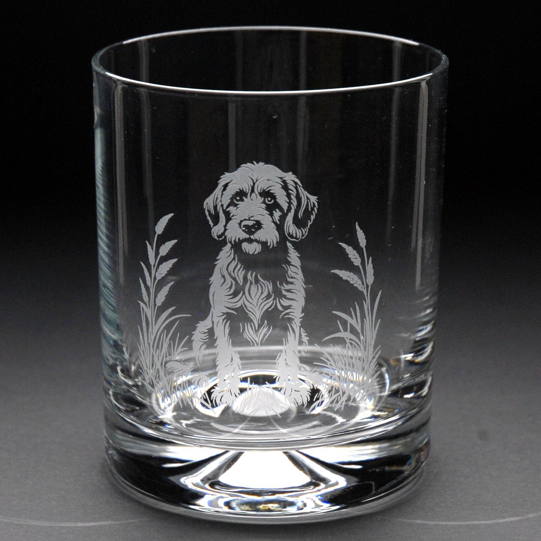 Cockapoo Engrave Cockapoo Dog Whisky Tumbler Glass | Etched Engraved Glassware ...