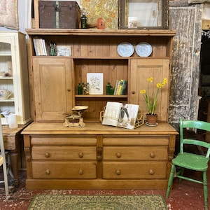 Second hand pine dressers for sale top